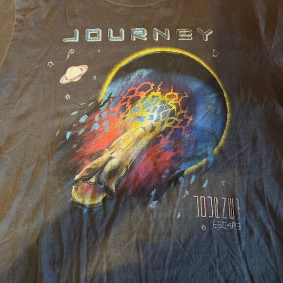 Vintage Inspired Recycled Karma Journey Escape Graphic T-Shirt 100% Cotton small - Picture 2 of 7